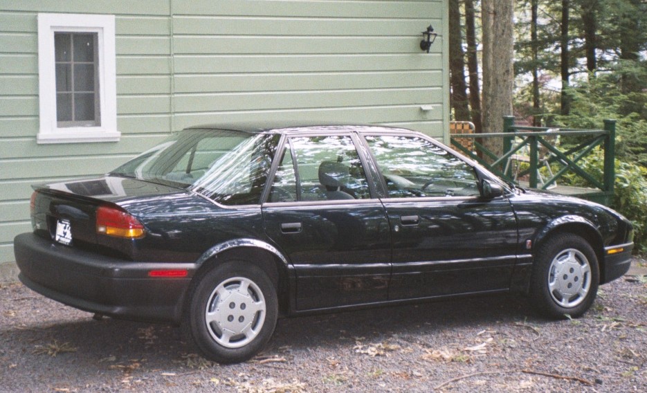 Tyler's 1994 Saturn SL1, bought in 1999 as a commuter car for first 
