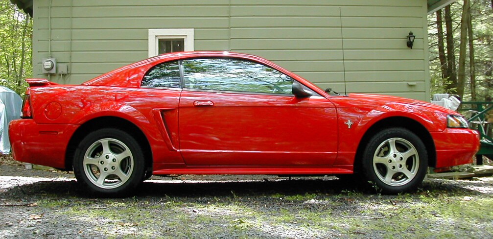 Tyler's 2003 Mustang at Twin Lakes Shohola PA on June 15 2003